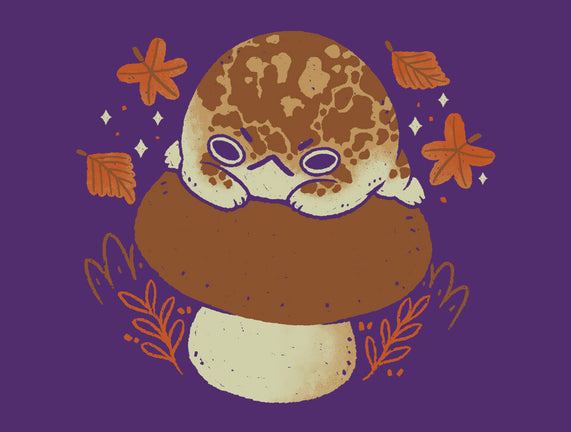 Cute Rain Frog In Autumn