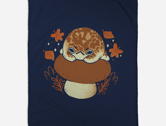 Cute Rain Frog In Autumn