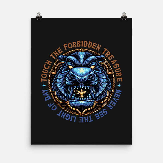 Forbidden Treasure-None-Matte-Poster-glitchygorilla