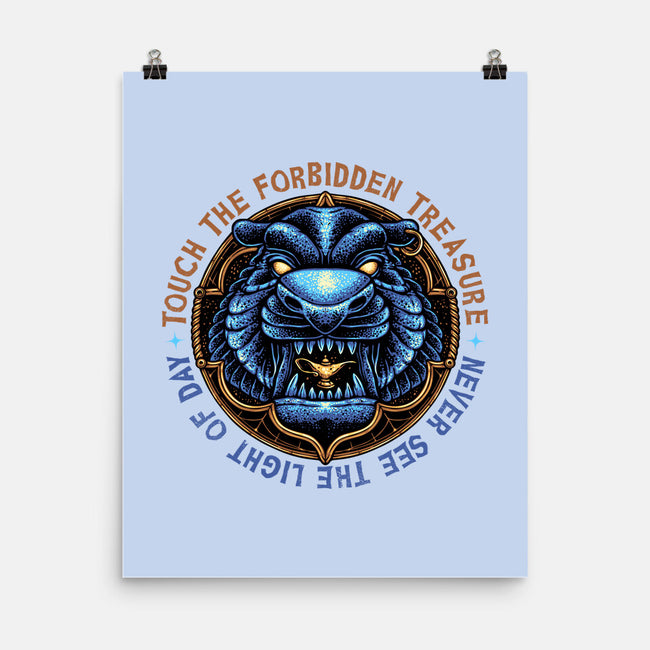 Forbidden Treasure-None-Matte-Poster-glitchygorilla