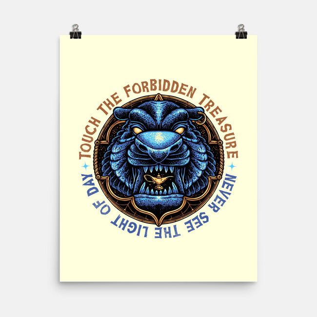 Forbidden Treasure-None-Matte-Poster-glitchygorilla