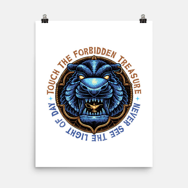 Forbidden Treasure-None-Matte-Poster-glitchygorilla