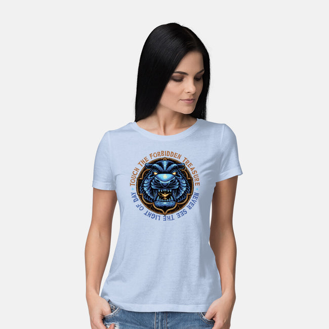 Forbidden Treasure-Womens-Basic-Tee-glitchygorilla