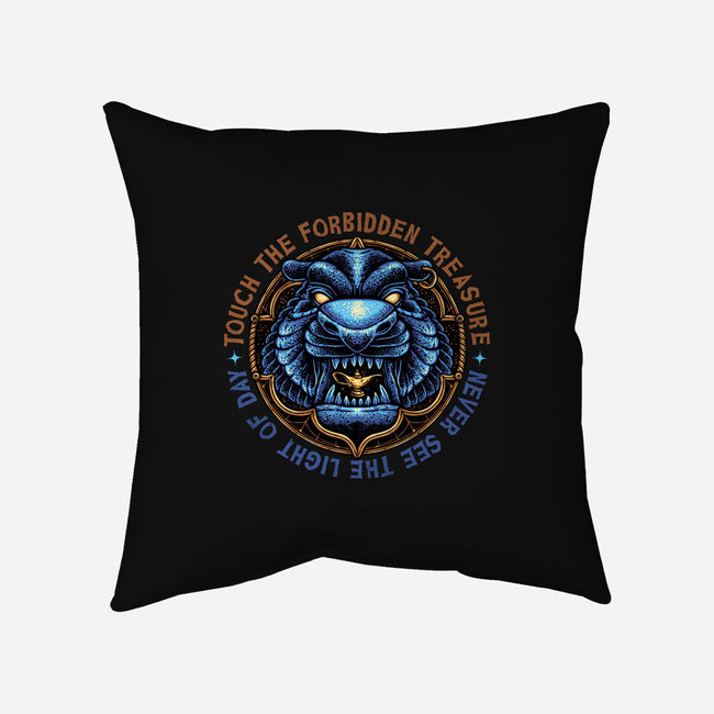 Forbidden Treasure-None-Removable Cover w Insert-Throw Pillow-glitchygorilla