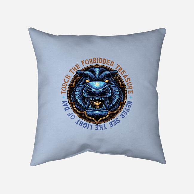 Forbidden Treasure-None-Removable Cover w Insert-Throw Pillow-glitchygorilla