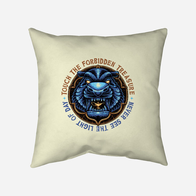 Forbidden Treasure-None-Removable Cover w Insert-Throw Pillow-glitchygorilla