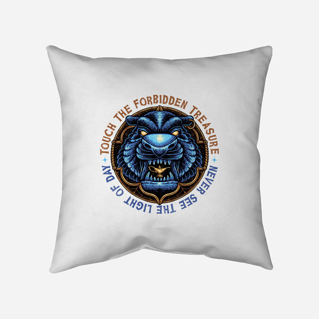 Forbidden Treasure-None-Removable Cover w Insert-Throw Pillow-glitchygorilla