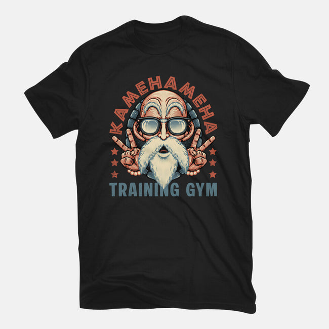 Kame Training Gym-Unisex-Basic-Tee-glitchygorilla