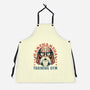 Kame Training Gym-Unisex-Kitchen-Apron-glitchygorilla