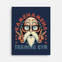 Kame Training Gym-None-Stretched-Canvas-glitchygorilla