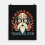 Kame Training Gym-None-Matte-Poster-glitchygorilla