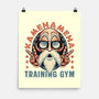 Kame Training Gym-None-Matte-Poster-glitchygorilla