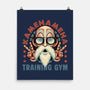 Kame Training Gym-None-Matte-Poster-glitchygorilla