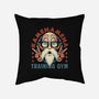 Kame Training Gym-None-Removable Cover w Insert-Throw Pillow-glitchygorilla