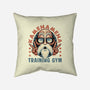 Kame Training Gym-None-Removable Cover w Insert-Throw Pillow-glitchygorilla