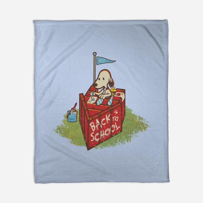 Back To School-None-Fleece-Blanket-rocketman_art