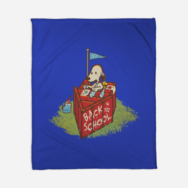 Back To School-None-Fleece-Blanket-rocketman_art