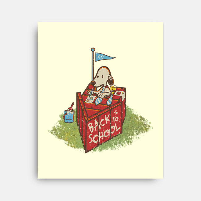 Back To School-None-Stretched-Canvas-rocketman_art