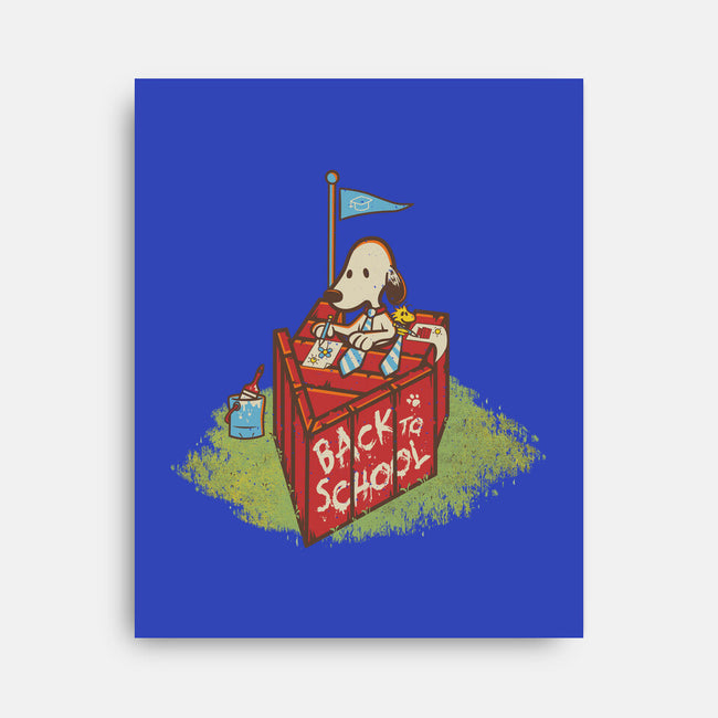 Back To School-None-Stretched-Canvas-rocketman_art