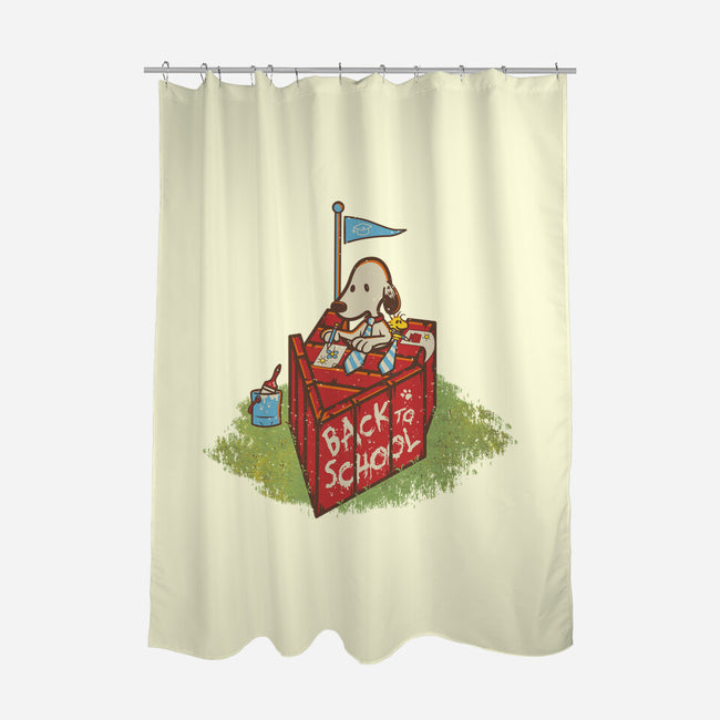Back To School-None-Polyester-Shower Curtain-rocketman_art