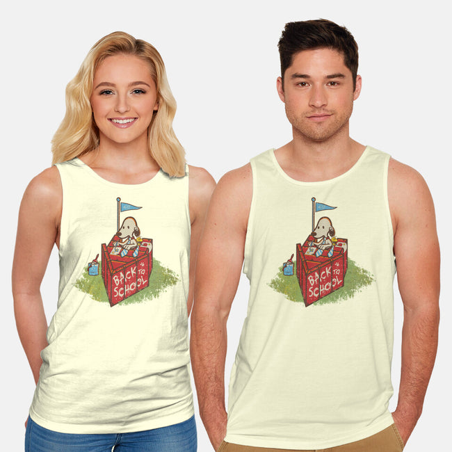Back To School-Unisex-Basic-Tank-rocketman_art