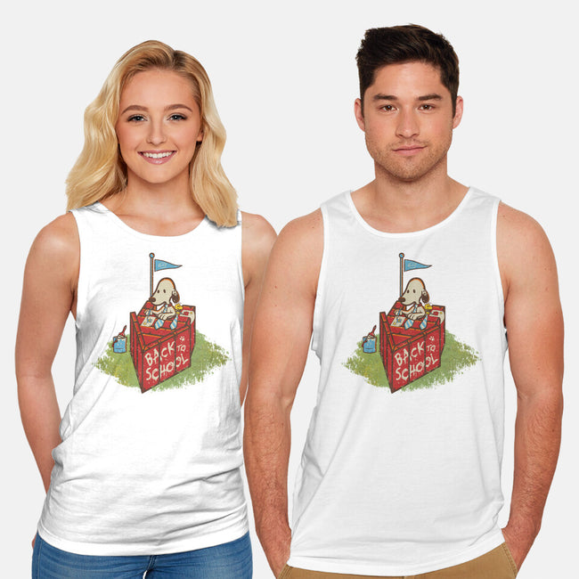 Back To School-Unisex-Basic-Tank-rocketman_art