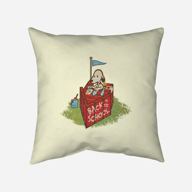 Back To School-None-Removable Cover w Insert-Throw Pillow-rocketman_art