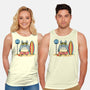 Beach Bus Stop-Unisex-Basic-Tank-JamesQJO