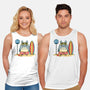 Beach Bus Stop-Unisex-Basic-Tank-JamesQJO