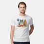Beach Bus Stop-Mens-Premium-Tee-JamesQJO