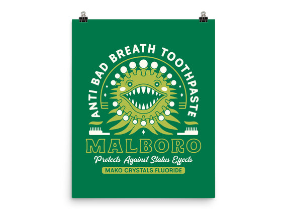 Malboro Toothpaste Emblem