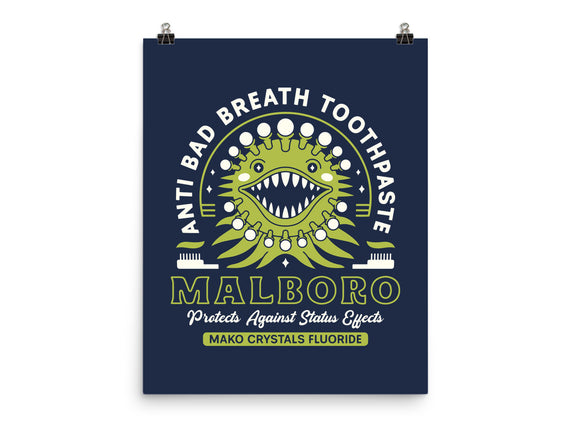 Malboro Toothpaste Emblem