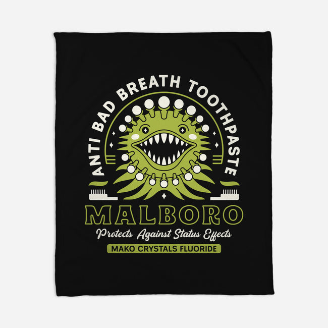 Malboro Toothpaste Emblem-None-Fleece-Blanket-LAGELANTEE