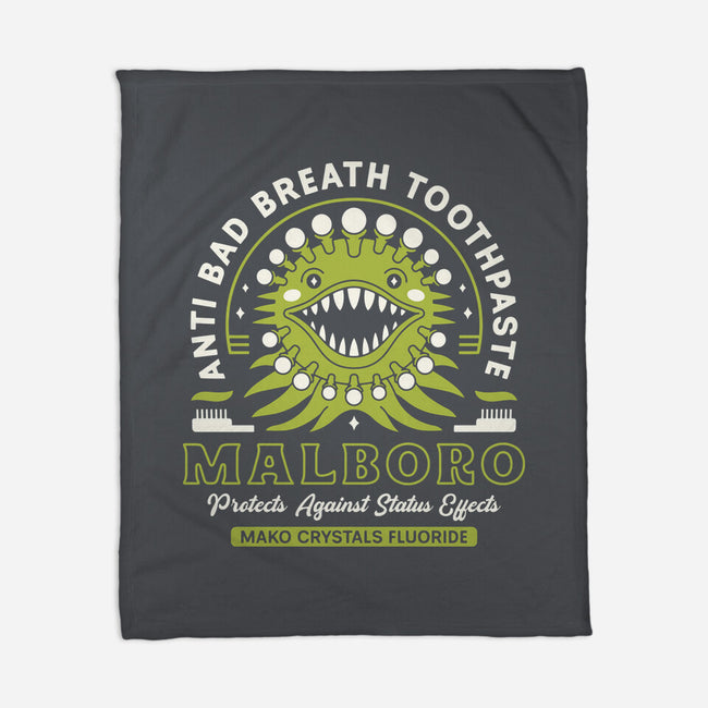 Malboro Toothpaste Emblem-None-Fleece-Blanket-LAGELANTEE