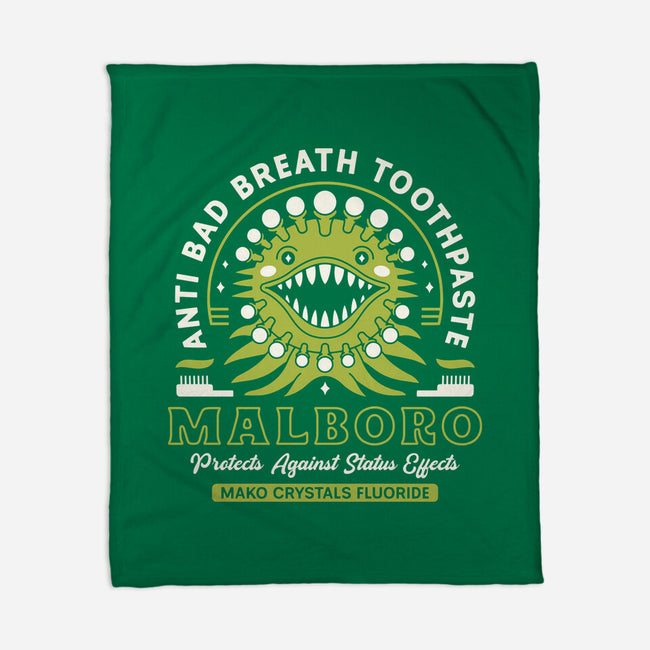 Malboro Toothpaste Emblem-None-Fleece-Blanket-LAGELANTEE