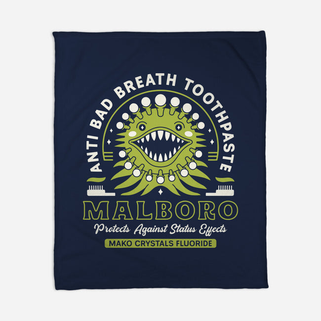 Malboro Toothpaste Emblem-None-Fleece-Blanket-LAGELANTEE