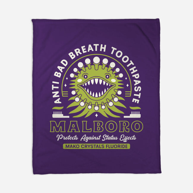 Malboro Toothpaste Emblem-None-Fleece-Blanket-LAGELANTEE