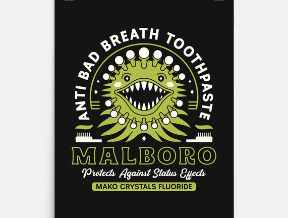 Malboro Toothpaste Emblem