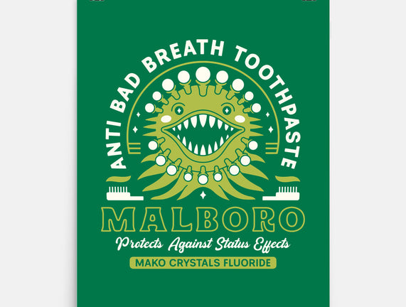 Malboro Toothpaste Emblem