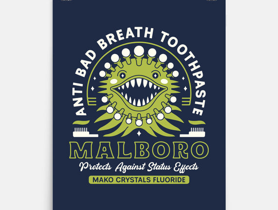 Malboro Toothpaste Emblem