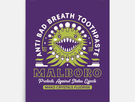 Malboro Toothpaste Emblem