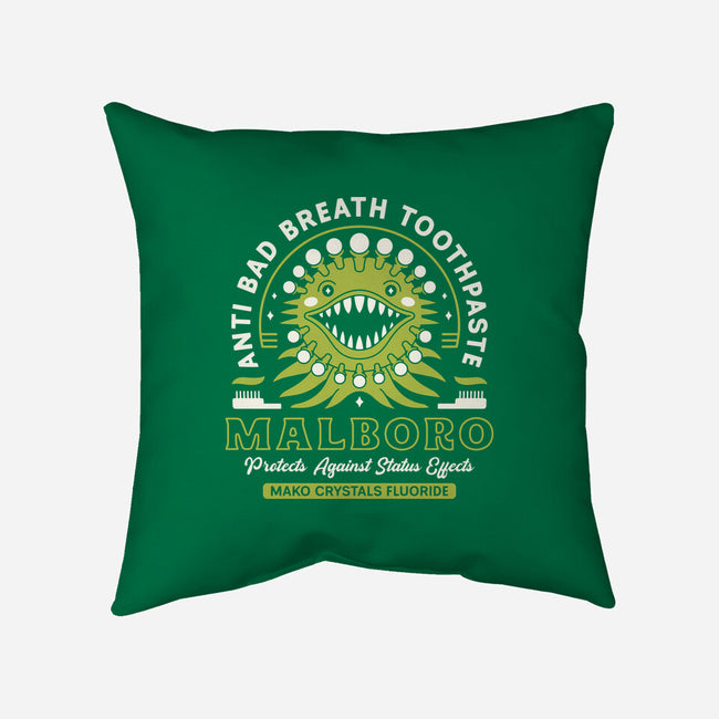 Malboro Toothpaste Emblem-None-Removable Cover w Insert-Throw Pillow-LAGELANTEE