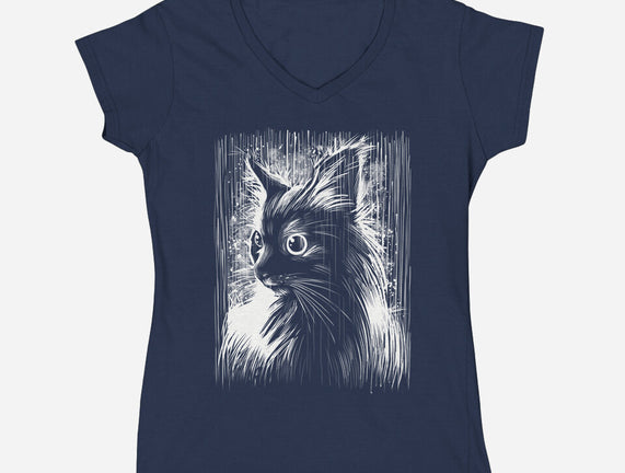 Cat Under The Rain