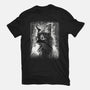 Cat Under The Rain-Mens-Basic-Tee-zascanauta