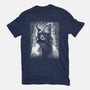 Cat Under The Rain-Mens-Basic-Tee-zascanauta