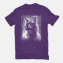 Cat Under The Rain-Mens-Basic-Tee-zascanauta