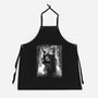 Cat Under The Rain-Unisex-Kitchen-Apron-zascanauta