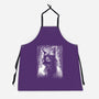 Cat Under The Rain-Unisex-Kitchen-Apron-zascanauta
