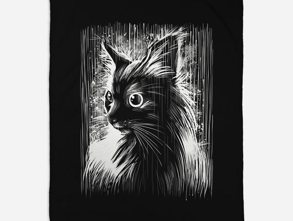 Cat Under The Rain