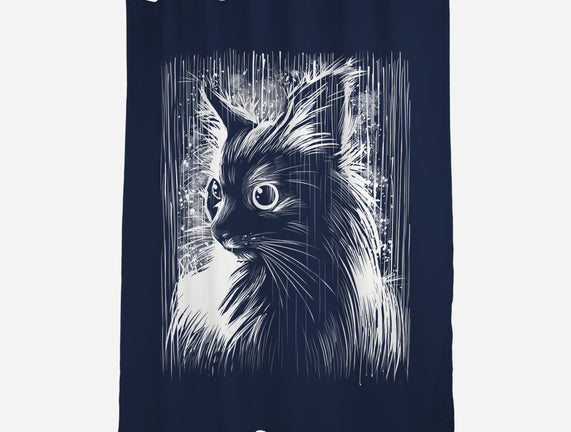 Cat Under The Rain